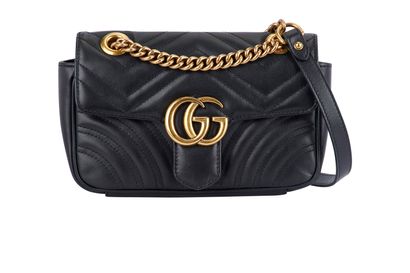 GG Marmont Matelassé Mini, front view